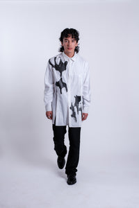 Shivajothi x M. Rozen Multiple Button Placket Shirt