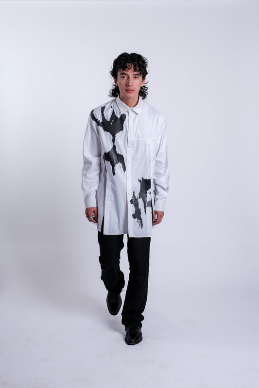 Shivajothi x M. Rozen Multiple Button Placket Shirt