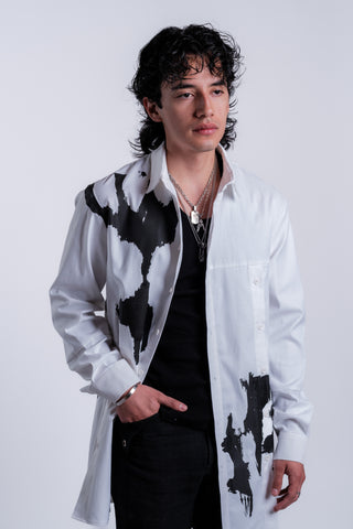 Shivajothi x M. Rozen Multiple Button Placket Shirt