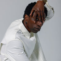 Asymmetrical Ivory Dress Shirt