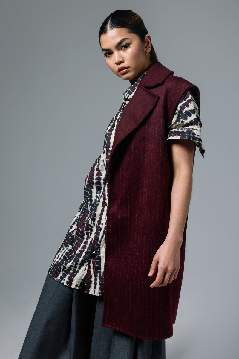 Limited Edition Double Face Wool Vest