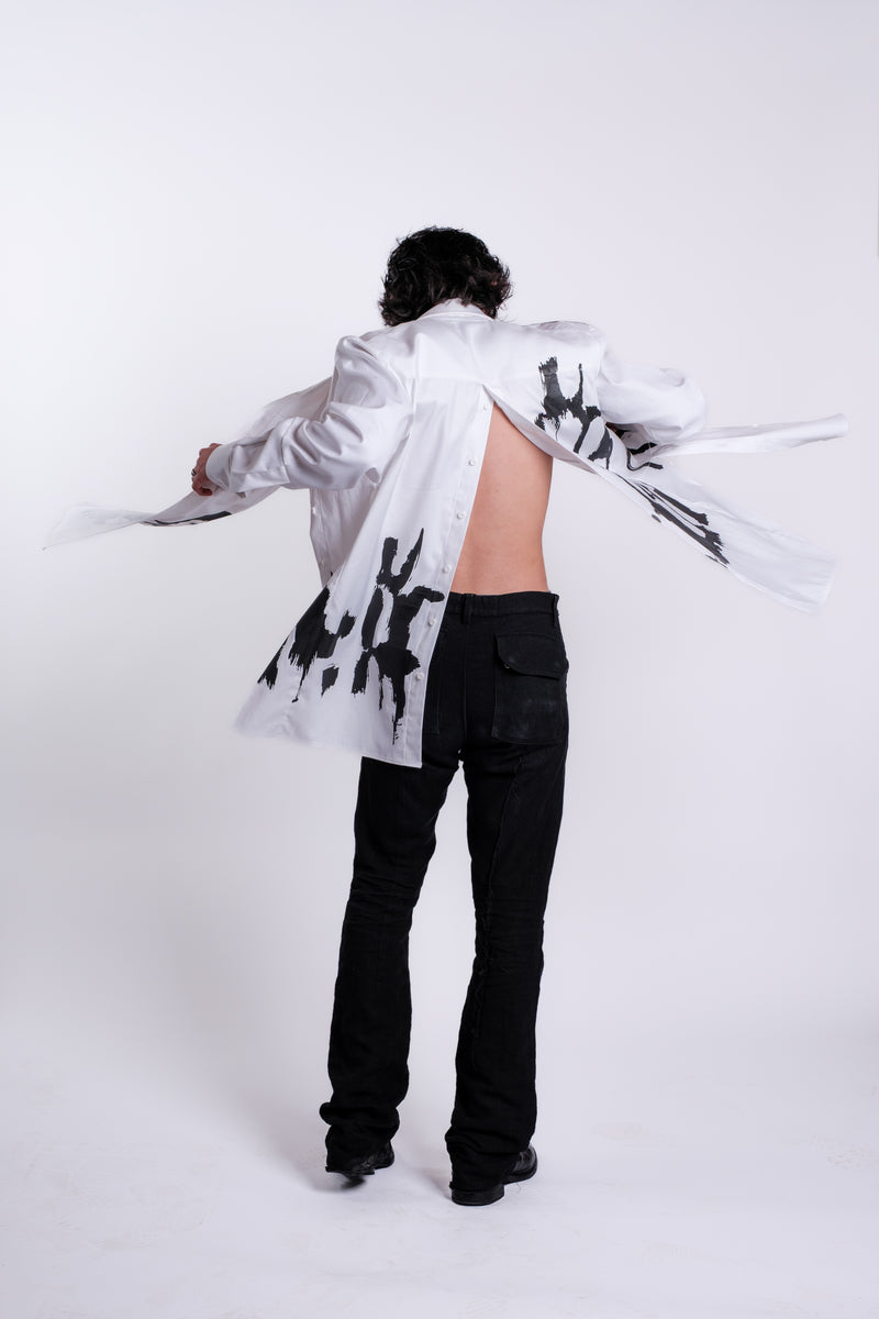 Shivajothi x M. Rozen Multiple Button Placket Shirt