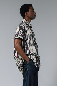 Oversized Jungle Print Dress Shirt