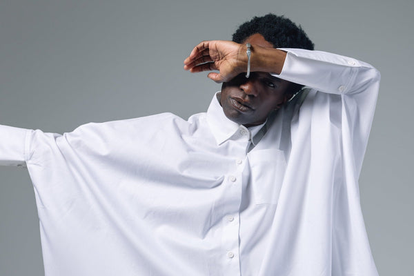 Kimono Sleeve Dress Shirt