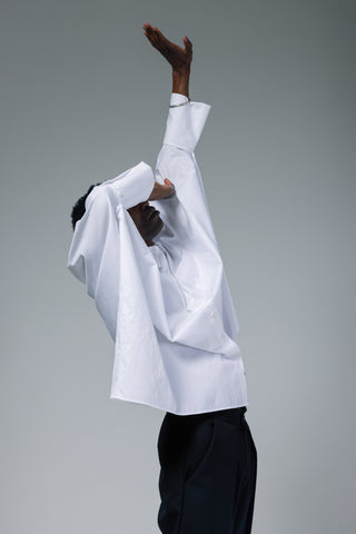 Kimono Sleeve Dress Shirt