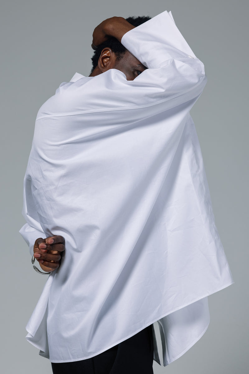 Kimono Sleeve Dress Shirt