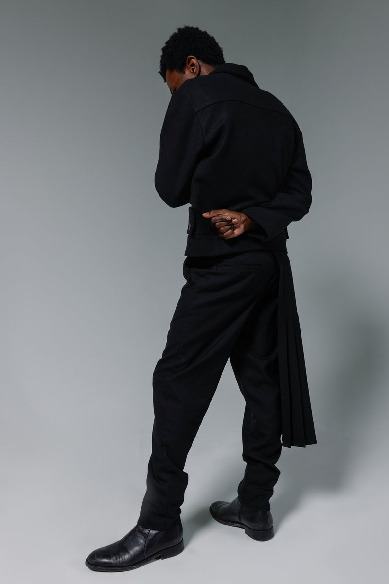 Wool Crisscross Jacket