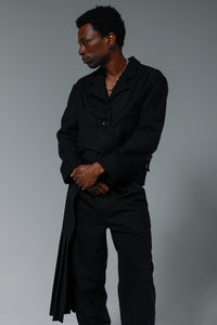 Wool Crisscross Jacket