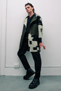 Pixelated Cameo Coat