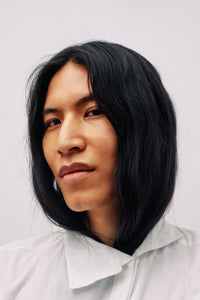 Asymmetrical Collar Dress Shirt