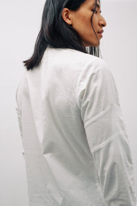 Asymmetrical Collar Dress Shirt