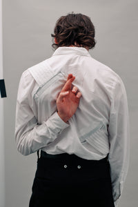Pleated Fan Shirt