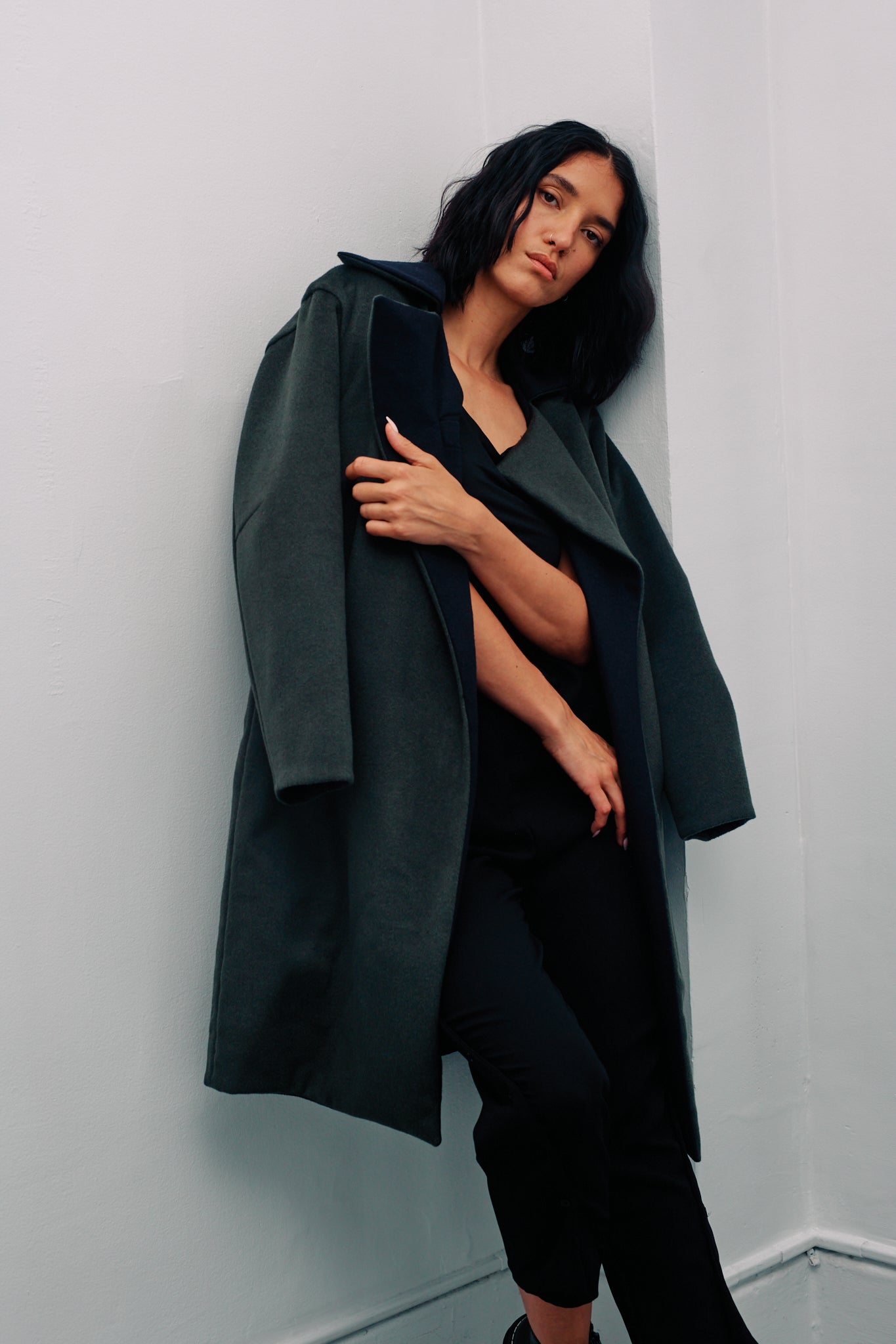 Reversible Wool Coat