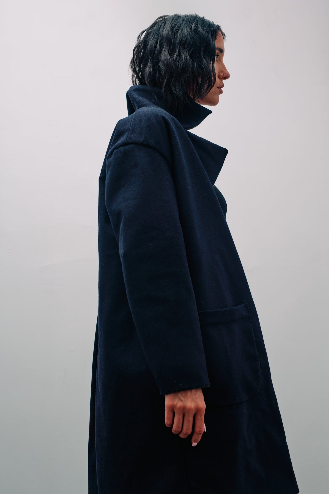 Reversible Wool Coat