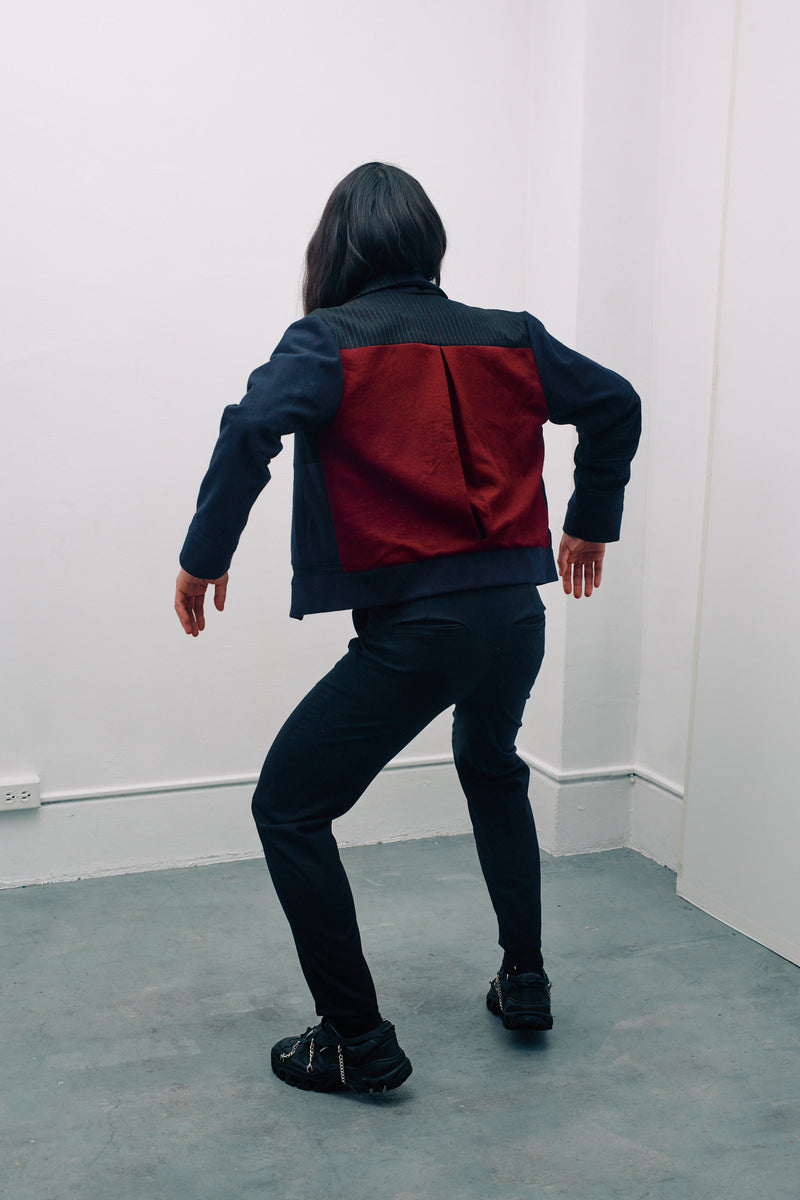 Limited Edition Patch Work Moto Jacket