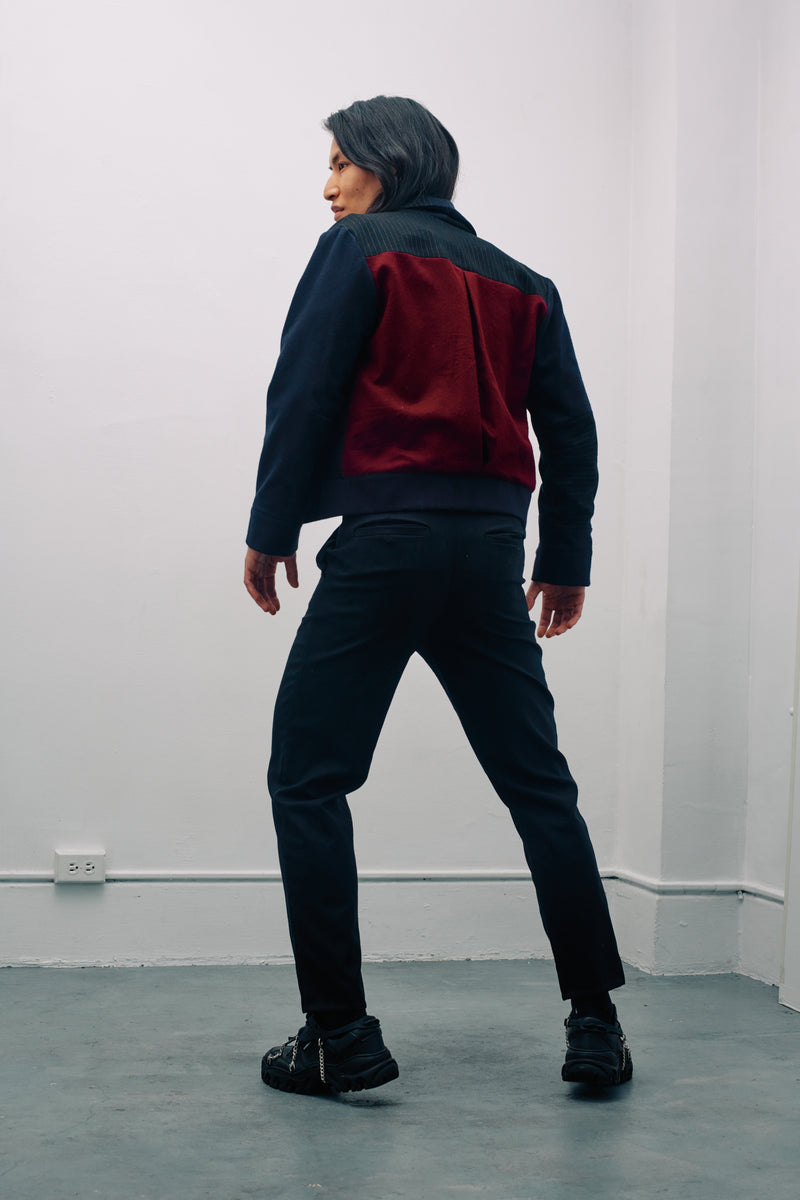 Limited Edition Patch Work Moto Jacket