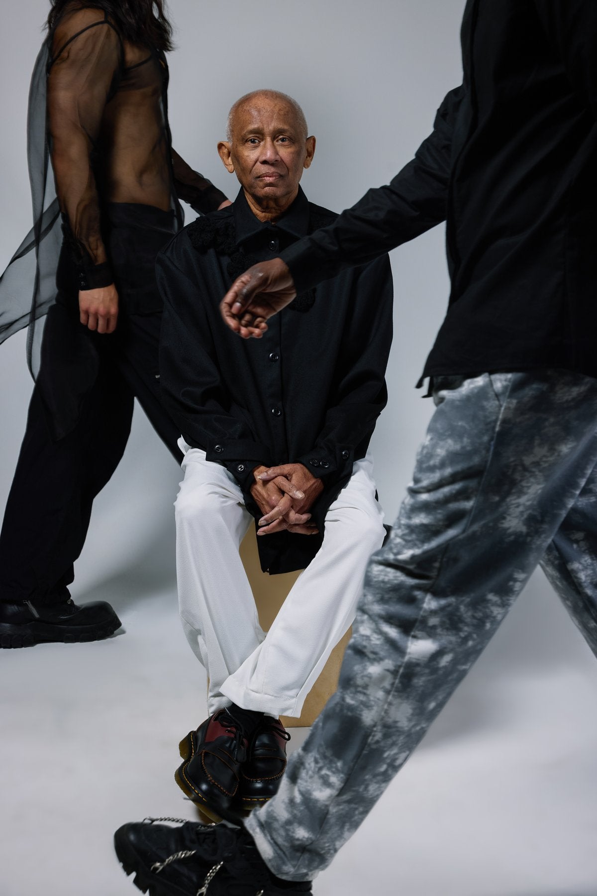 Shivajothi — Black Shirt